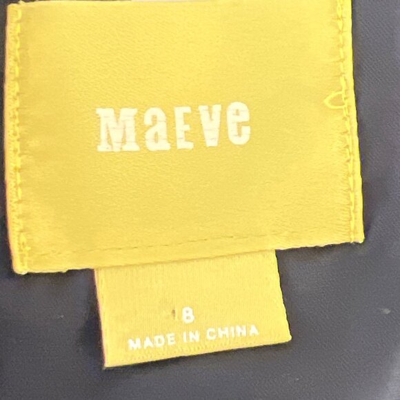 ANTHROPOLOGIE MAEVE Camo Brocade Ponte Pencil Skirt Black/Green Sz 8 EUC - Picture 6 of 7